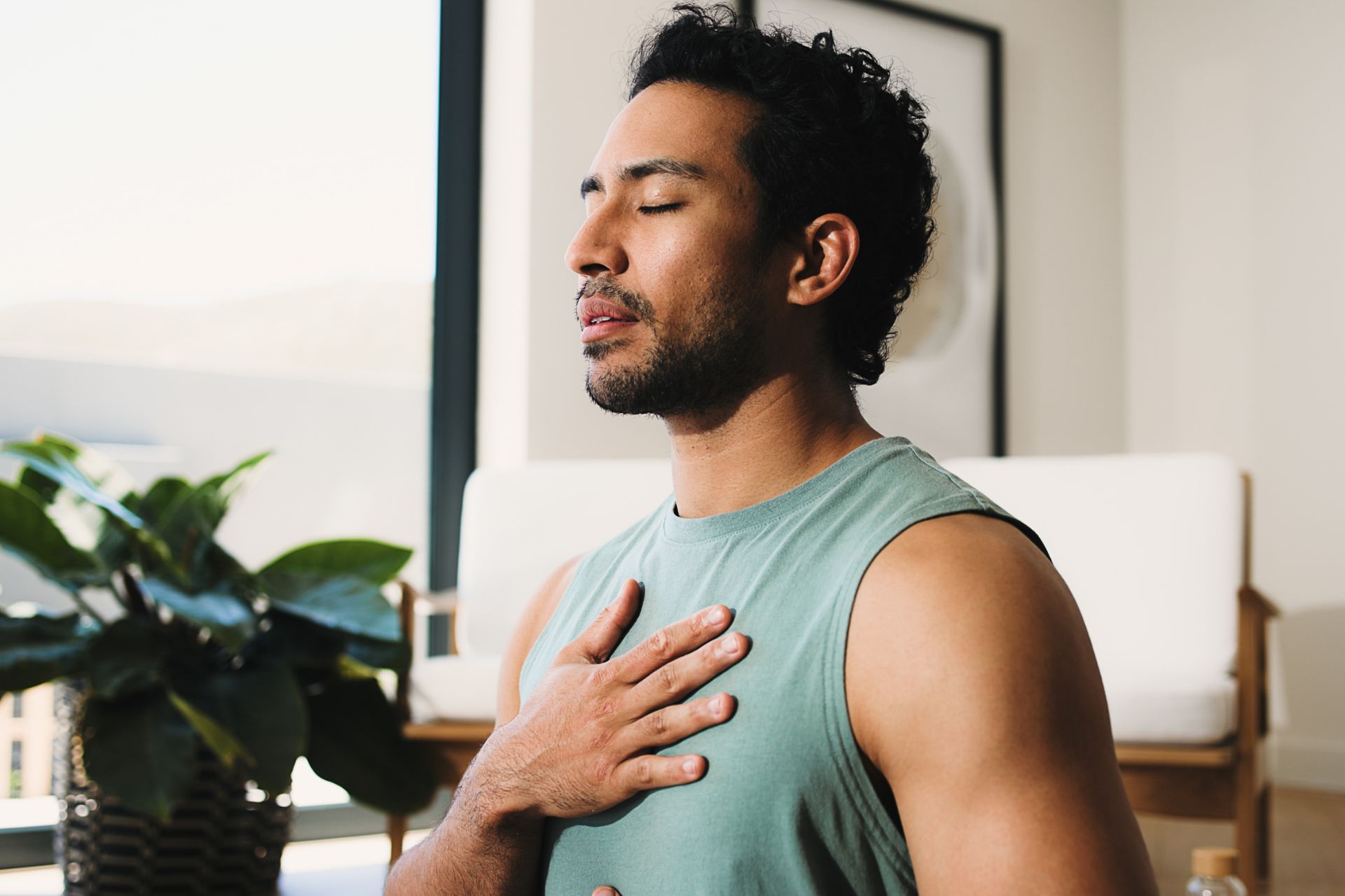 Acupuncture session supporting mental health at Elevate Wellness St. Pete